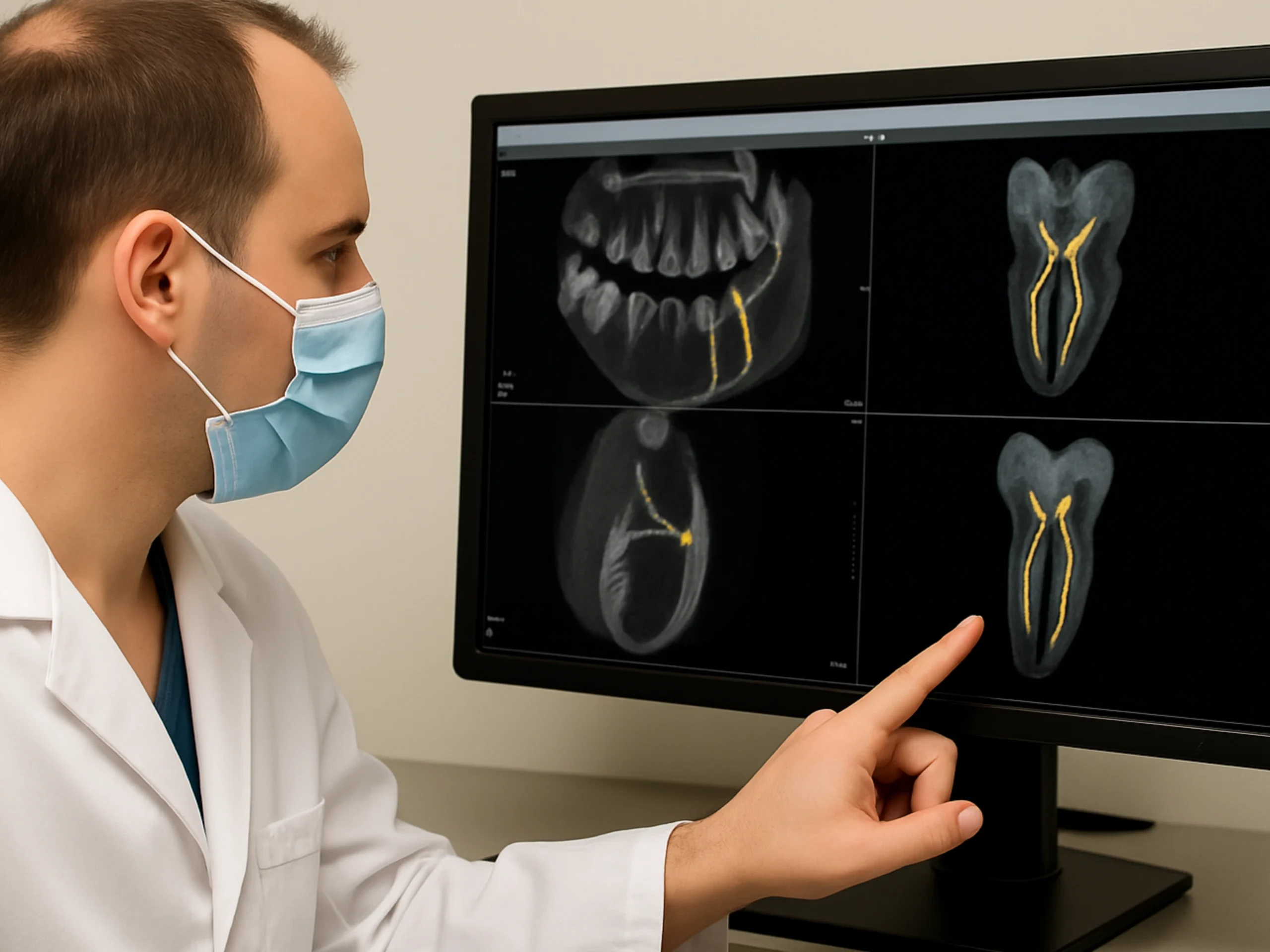 Endo software stock image